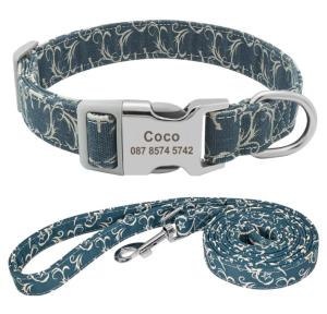 Personalize Design Harness Leash Set Injury Free Wearable For All Seasons