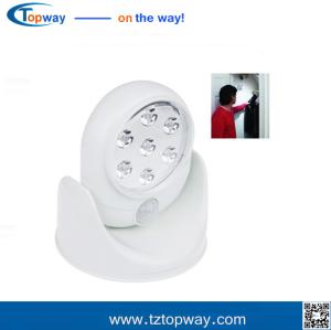 China 360 degree rotates motion Wireless LED Motion Sensor Security night wall Light on sale