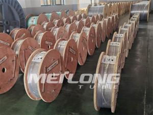 Best Clean Bright Control Line Tubing SS Encapsulated Control Line Hydrostatic Tested wholesale