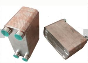 Best Stainless steel Brazed plate heat exchanger Working temperature range -196°C~+200°C wholesale