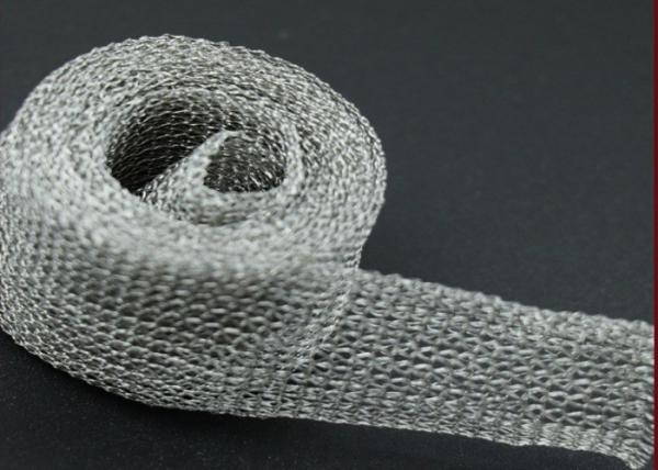 Cheap 2inch Width Close Knit Wire Mesh Multi Filament Durable Flat Round for sale