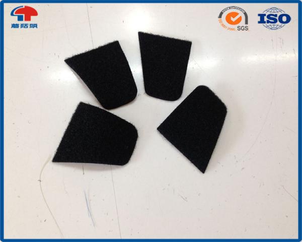 Cheap Precut Custom shape Hook And Loop Coins Closure For Logo Patch Sewing Or Stick On for sale