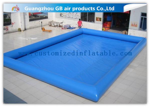 Cheap 12 * 10m Summer Large Inflatable Swimming Pool For Adults Customized for sale