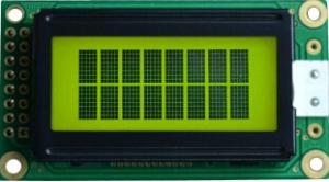 8 Characters X 2 Line Character LCD Display Module 16 Pins White LED