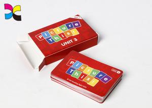 Best Children Card Card Printing Services Learning Playing Full Color Custom Size wholesale