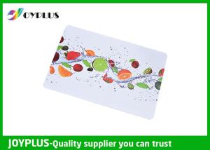 Custom Print Elegant Placemats Dining Table , Washable Table Mats HKP0110-12