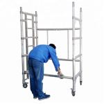 Mobile Aluminium Scaffold Tower Folding Scaffolding Tower With 4M Scaffolding