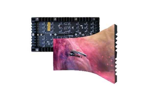Cheap P1.25 Flexible LED Module / Curved Flexible Led Display Screen For Cylindrical Column for sale
