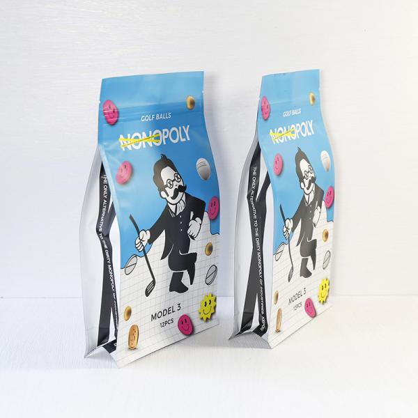 Cheap Custom Eight Side Sealing, Flat Bottom Bag For Food Packaging Secure, Durable, And Tailored To Your Needs for sale