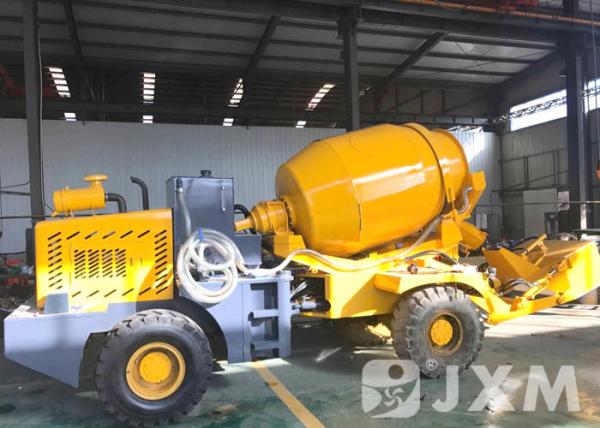 Cheap Sound Insulation Hydraulic Used Self Loading Concrete Mixer for sale