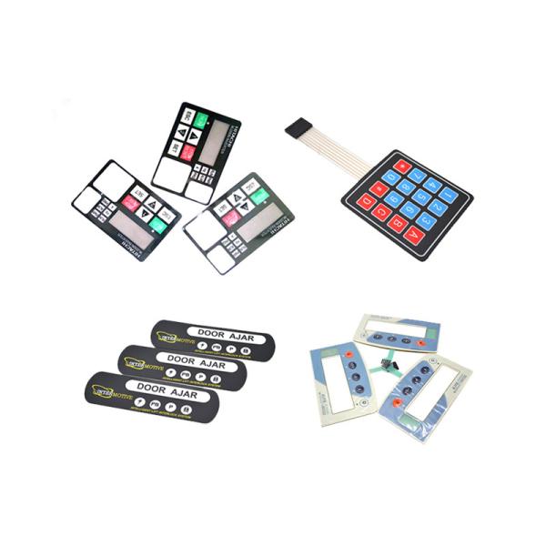 Cheap Display Screen Membrane Keypad/Keyboard LED Backlight Membrane Switch Panel for sale