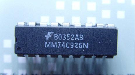 Cheap Integrated Circuit Chip MM74C926N----4-Digit Counters with Multiplexed for sale