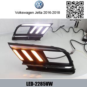 China VW Jetta 2016-2018 DRL LED Daytime driving Lights car daylight aftermarket on sale