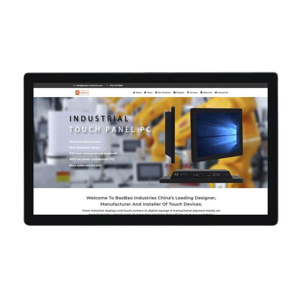 Cheap Capacitive Touch LCD Digital Signage Display High Resolution Ethernet BT WiFi for sale