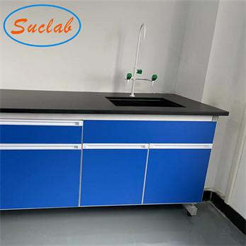 Cheap ISO14001 C Frame Chemistry Lab Workbench Multiscene With Sink for sale