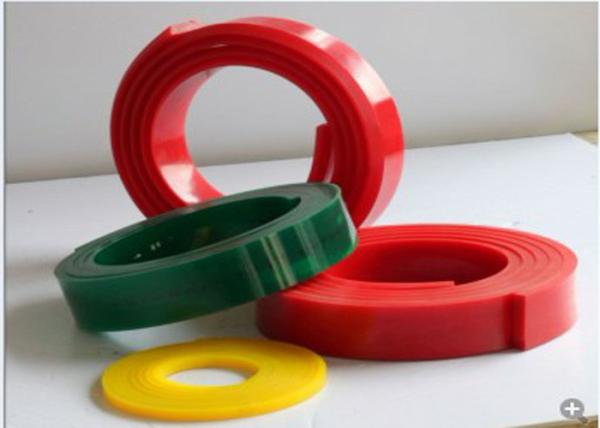 Cheap Custom Solvent Resistance Polyurethane Screen Printing Squeegee Scraper for sale
