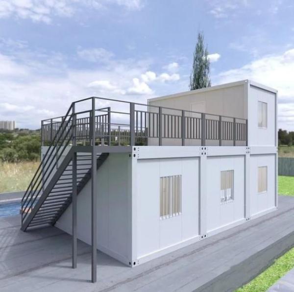 Cheap Tiny Prefab Shipping Container Homes , 20ft Movable Premade Container Homes for sale