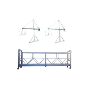 China 6 meters 630kg suspended  working platform electric hanging scaffolding on sale
