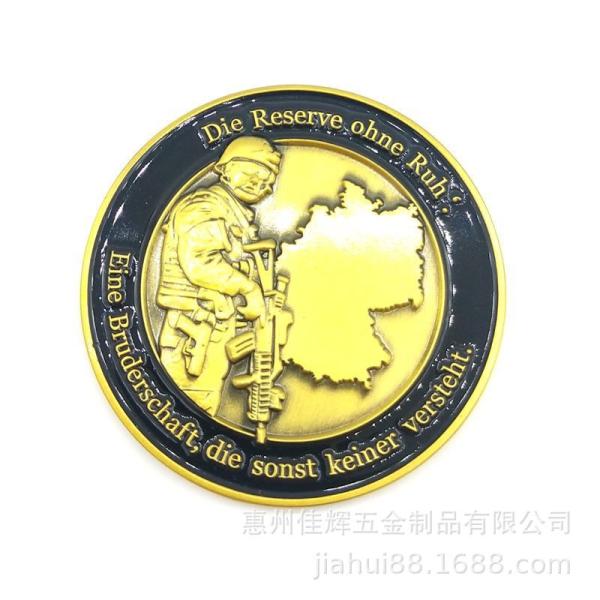 Cheap Double Sided Processing Zinc Alloy Die Casting Commemorative Coins for sale