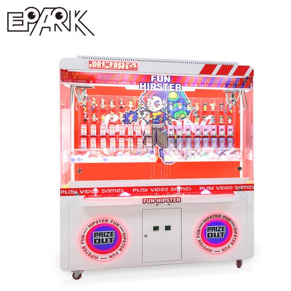 Cheap Arcade Mini Toy claw machine 2players Prize Stacker Vending Game for sale