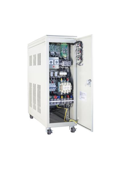 Cheap 3 Phase Digital Servo Controlled Voltage Stabilizer , Compensated Automatic Voltage Stabilizer for sale