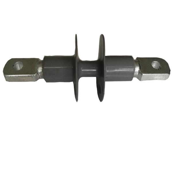 Cheap 3kv Silicone Rubber Composite Suspension Insulator / Tramway Tension Insulator for sale