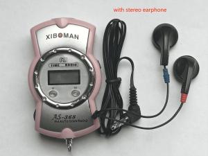 China Perfect Shape Time LCD Display Radio Speaker 108MHz Clock FM Flashlight on sale
