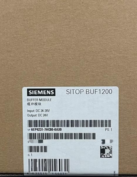 SIEMENS 6EP4231-7HC00-0AX0 SITOP BUF1200 BUFFER MODULE BUFFER TIME 300 MS AT 40