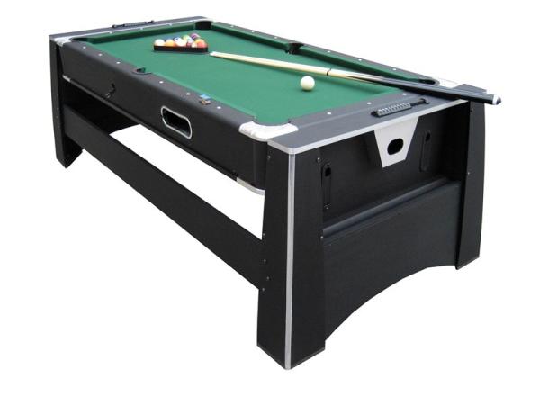 Cheap 2 In 1 Flip Game Table MDF With PVC , Multi Function Swivel Game Table for sale