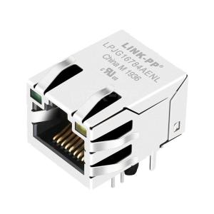 China XFMRC XFGIG8AC-CTGxu1-4MS Compatible LINK-PP LPJG16784AENL 100/1000 Base-T Tab Up Green/Yellow Led Single Port Cat5e Module RJ45 Jack on sale