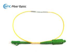 Attenuated Patch Cord Optical Fiber Simplex LC To SC 10dB SM G652D Custom Length