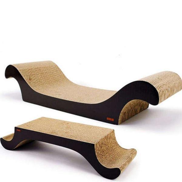 Cheap Vivid Shape Cat Scratching Mats , Wall Cat Scratcher Two Different Configurations for sale