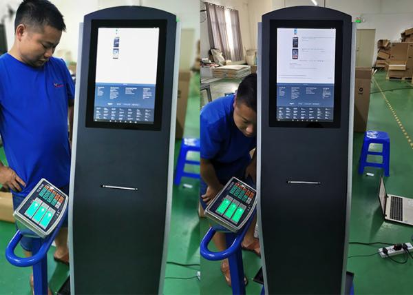 Cheap 2021 new design Payment kiosk with capacitive touch screen and thermal printer build in come with Android or Windows OS for sale