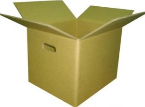 China High Density Storage Boxes Cardboard With Duplex Grey / Kraft Paper on sale