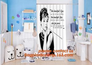 China POLYSTER CURTAIN, PVC CURTAIN, ANTI-SLIP MAT FILM, PEVA SHELF LINER, DRAWER MAT, FABRIC SHOWER CURTAIN, BATH MAT, DOOR M on sale