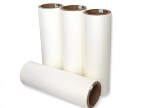Best 22 Mic Polyester Laminating Plastic Film 3000m Gloss Thermal BOPP Film For Paper wholesale