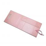 China Magnetic Closure Flap Foldable Gift Boxes Pink Plain Printed With Hinged Lid for sale