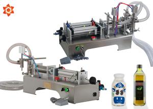 Best Liquid Vial Beverage Can Tin Semi Automatic Filling Machine 500W Power wholesale