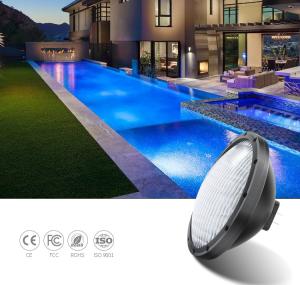 China 18W Par 56 LED Pool Light , RGB 12V Led Swimming Pool Light Fixture Remote Controller on sale