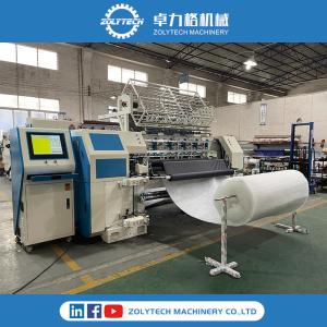 Best ZOLYTECH quilting machine for bedcover multi-needle quilting machine automatic quilting machine lock stitch wholesale