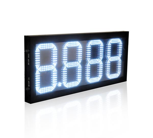 Cheap 8" -32" Digit Height LED Gas Station Signs with Green/Red Color and RF Remote Control for sale