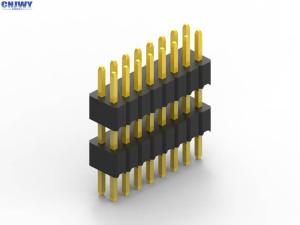 Best Double Row Header Connector , Brass Contact Material Pin Header Connector wholesale