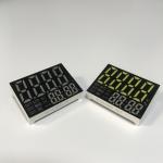 Multicolour Double Row Four Digit 7 Segment Led Display For Control Instruments