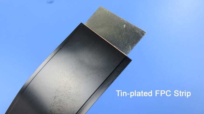 Tin-plated Flexible Printed Circuit Board FPCB With Black Coating for Prototype FPC Service
