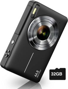 2.8inch Screen FHD Digital Camera 44MP 1080P Point And Shoot Camera Continuous Shooting