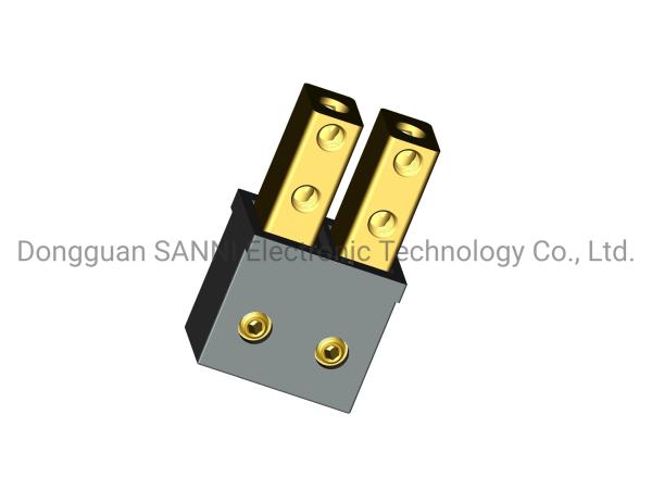 Cheap 400V Rating High Current Terminal Block With 2P-24P Contacts for sale