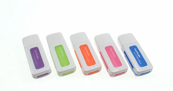 Cheap 4 In 1 Card Reader(SD/MS/TF/M2 card reader) for sale