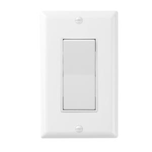 China Single Pole Decora Rocker Switch Wall Mounted Standard Grouding 120V on sale