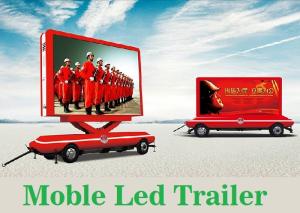 Premium Mobile Billboard Advertising PH10 Led Signs Windows 1024pixels