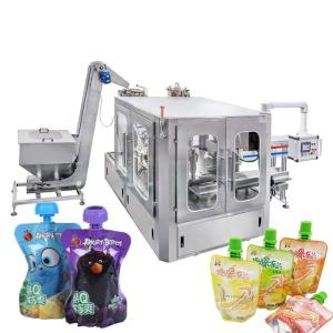 Best Multifunction Spout Bag Filling Capping Machine Puree Baby Food Spout Pouch Filling And Capping Machine wholesale